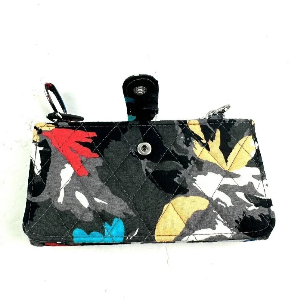 Vera‎ Bradley Splash Floral Smartphone Wallet Wristlet Organizer Clutch New